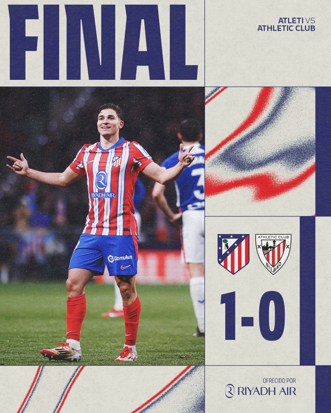 致勝進(jìn)球！阿爾瓦雷斯當(dāng)選馬競1-0畢巴全場最佳球員