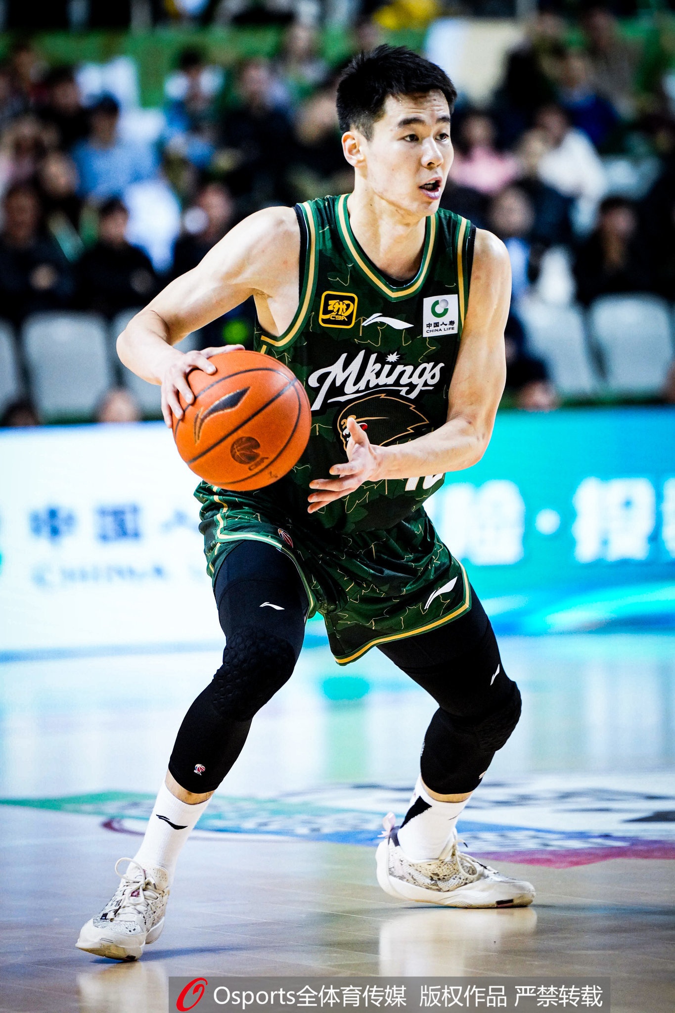 能投能造殺傷！郭昊文首節(jié)2記三分拿到10分1助 罰球5中4